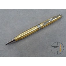 308 Bullet Pen Chrome with Gun Clip